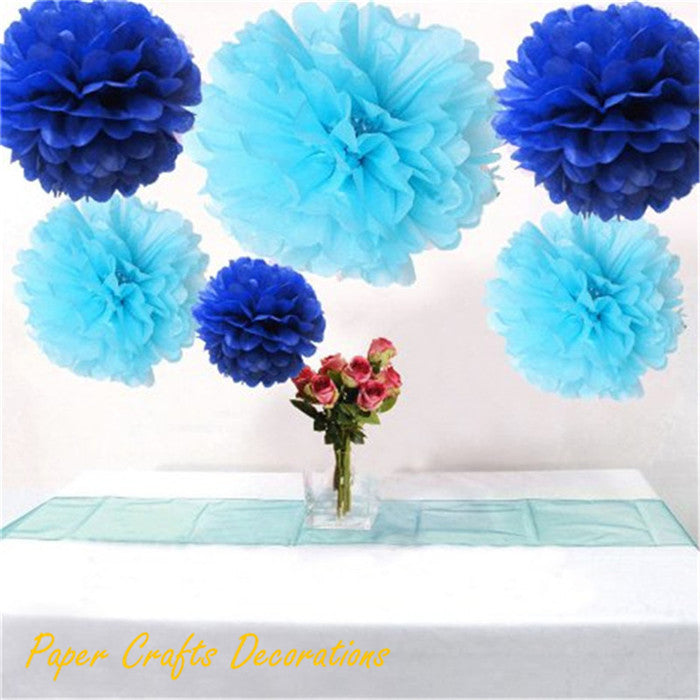Hanging Wedding Tissue Paper Pom Poms Flower Balls