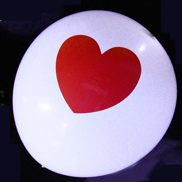 Flash Illuminated LED Balloon Light Glow Lantern