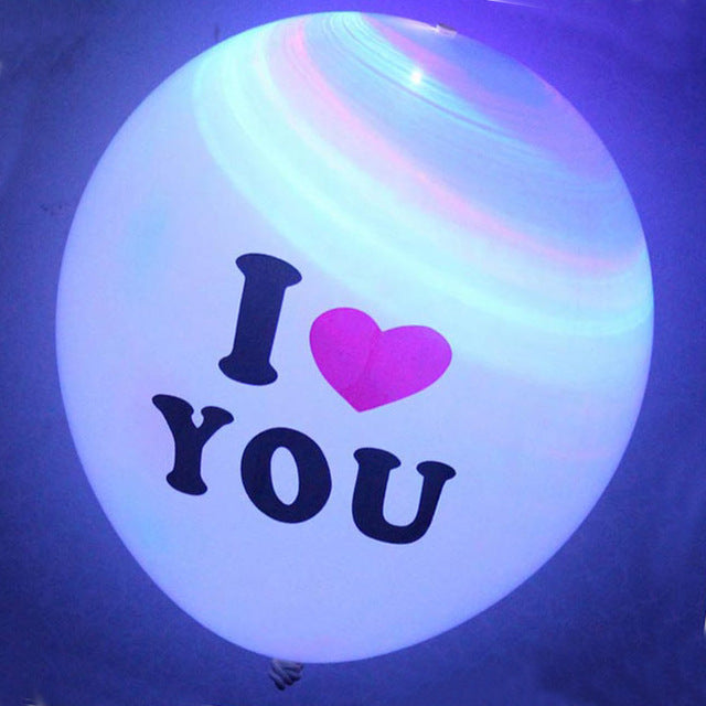 Flash Illuminated LED Balloon Light Glow Lantern