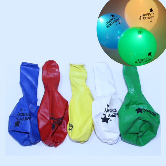 Flash Illuminated LED Balloon Light Glow Lantern