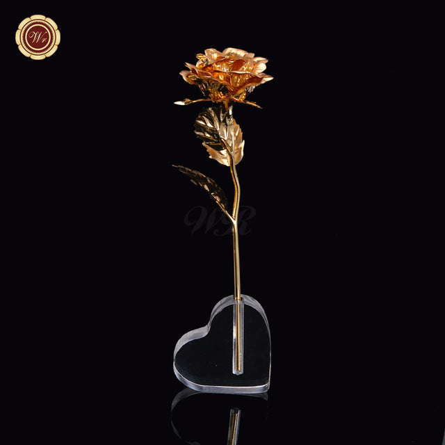 Artificial Flower 24K Gold Plated Rose