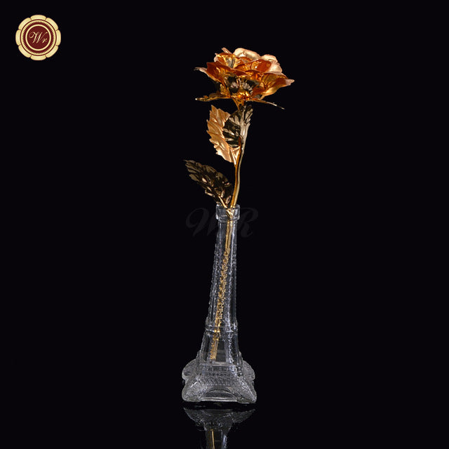 Artificial Flower 24K Gold Plated Rose