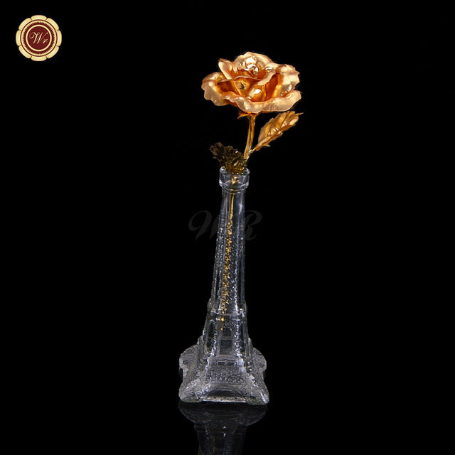 Artificial Flower 24K Gold Plated Rose