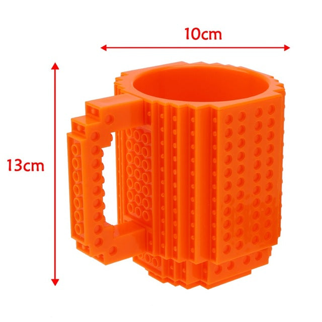 Creative  Build-On Brick Mug