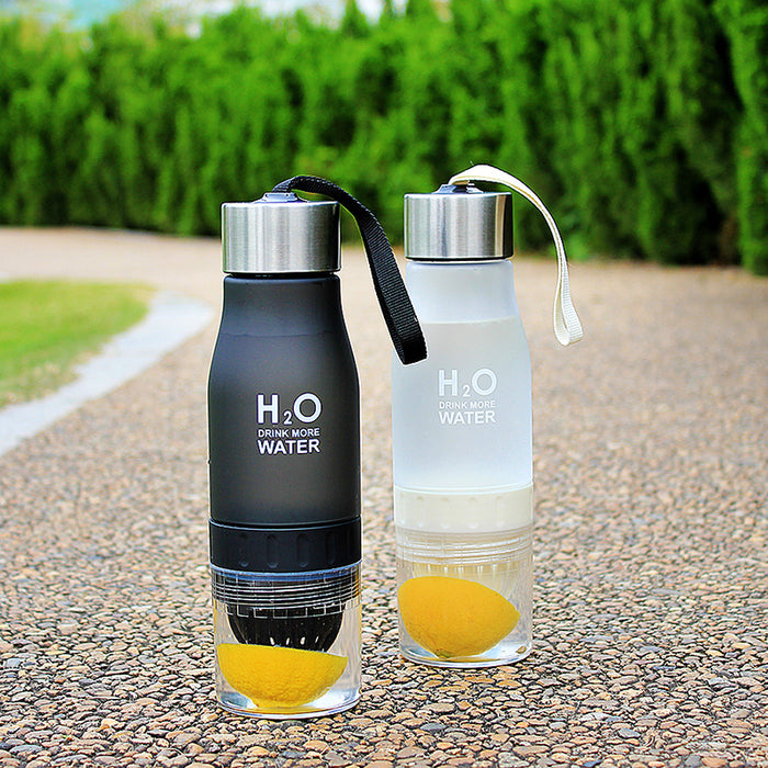New 650ml Water Bottle plastic Fruit infusion
