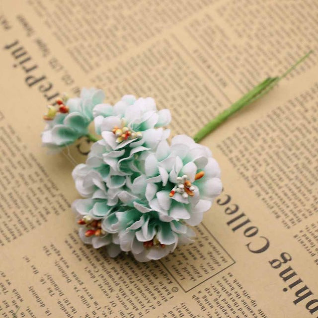 Silk Gradient Stamen Handmake Artificial Flower