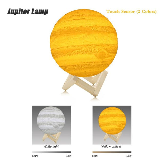 Jupiter USB Rechargeable Sensor Moon Light