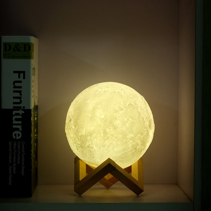 Rechargeable LED Night Moon Lamp