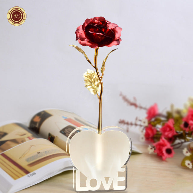 Love Stand Red Artificial Roses Flower