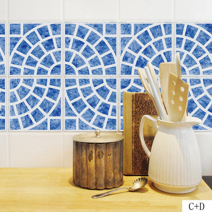 Vintage Pattern For Tile Wall Stickers
