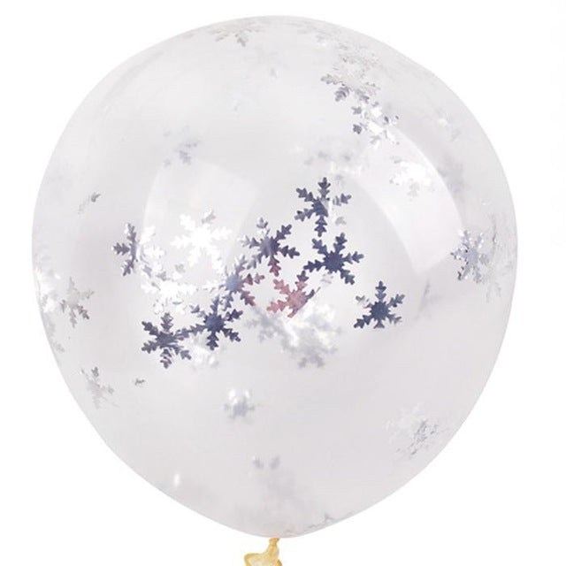 5pcs/set confetti 12inch latex balloon