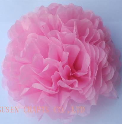 Tissue Paper Pom Poms Mix Color Flower