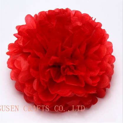 Tissue Paper Pom Poms Mix Color Flower