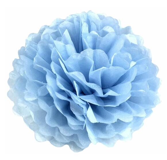 Tissue Paper Pom Poms Mix Color Flower