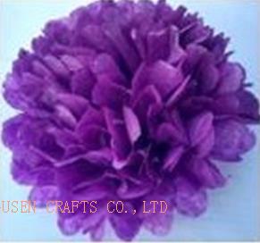 Tissue Paper Pom Poms Mix Color Flower