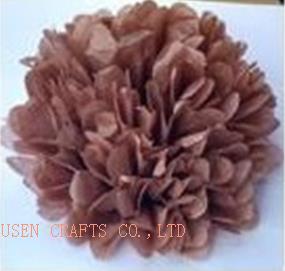 Tissue Paper Pom Poms Mix Color Flower