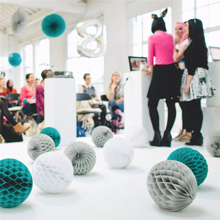 Tissue Paper Honeycomb Balls Lanterns Poms